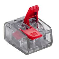 Клеммы EKF PROxima СМК 221-412 2 отверстия 0.2-4.0 мм2 (4шт.)  (plc-smk-221-413r) картинка 